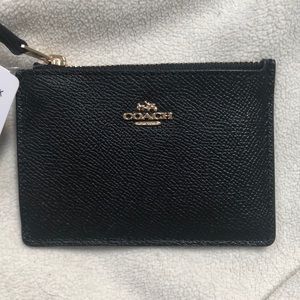 Black Coach Keychain Wallet, new with tag $30 OBO